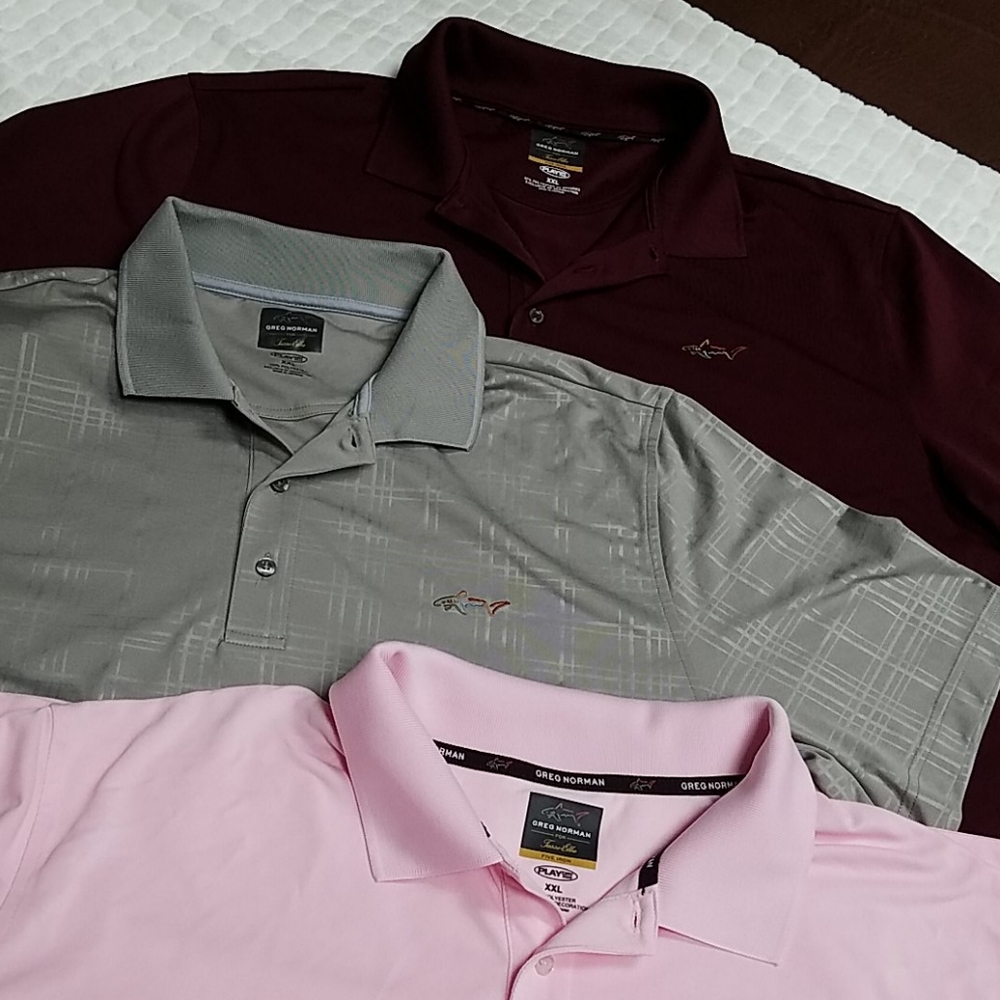 GREG NORMAN GOLF SHIRT